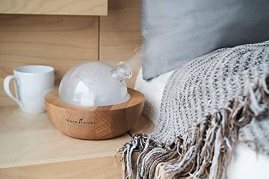 Young Living Aria Ultrasonic Diffuser with 5ml Tangerine & 5ml Peppermint