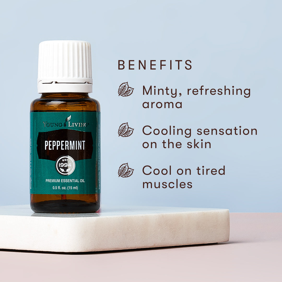 Young Living Peppermint Essential Oil - 15ml
