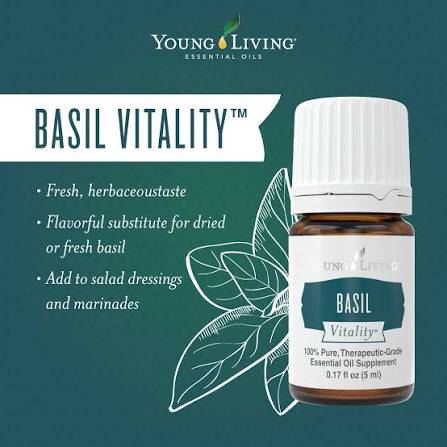 Young Living Basil Vitality Essential Oil - 5ml