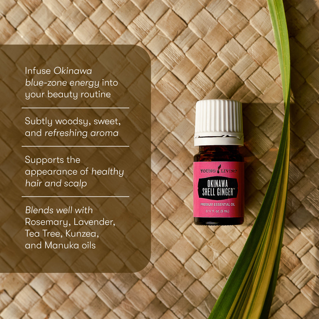 Young Living Okinawa Shell Ginger Essential Oil - 5ml