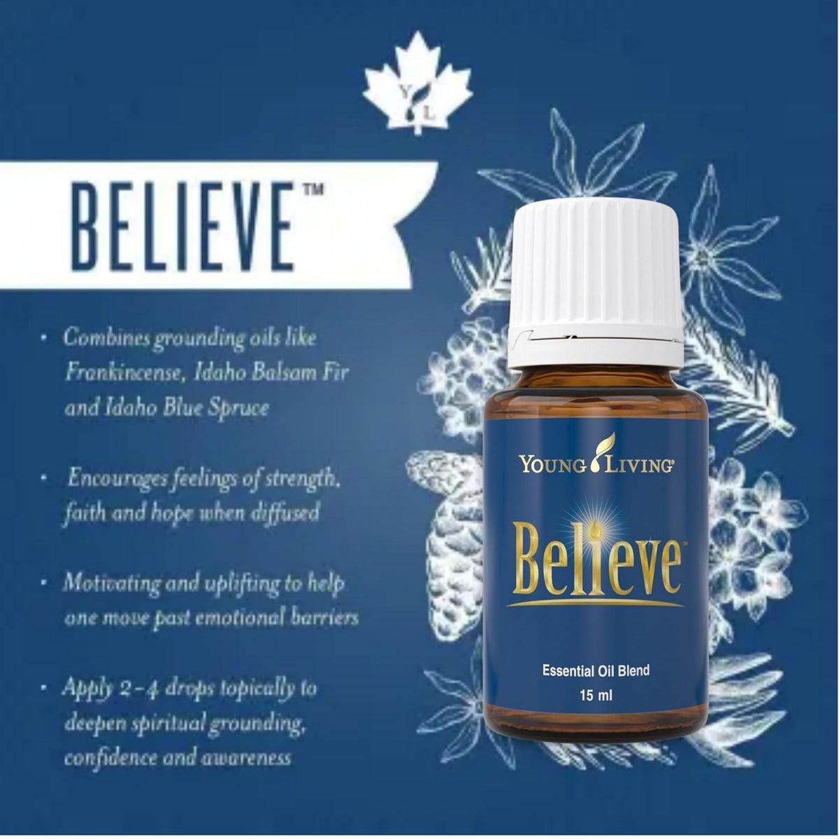 Young Living Believe Essential Oil Blend - 15ml