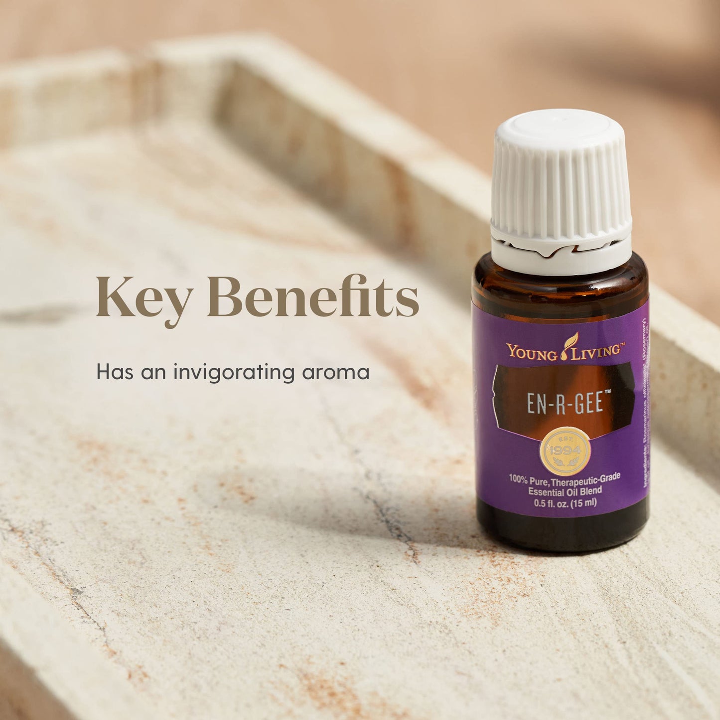 Young Living En-R-Gee Essential Oil Blend - 15ml