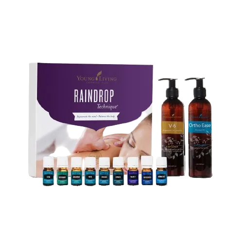 Young Living Raindrop Technique Essential Oil Collection