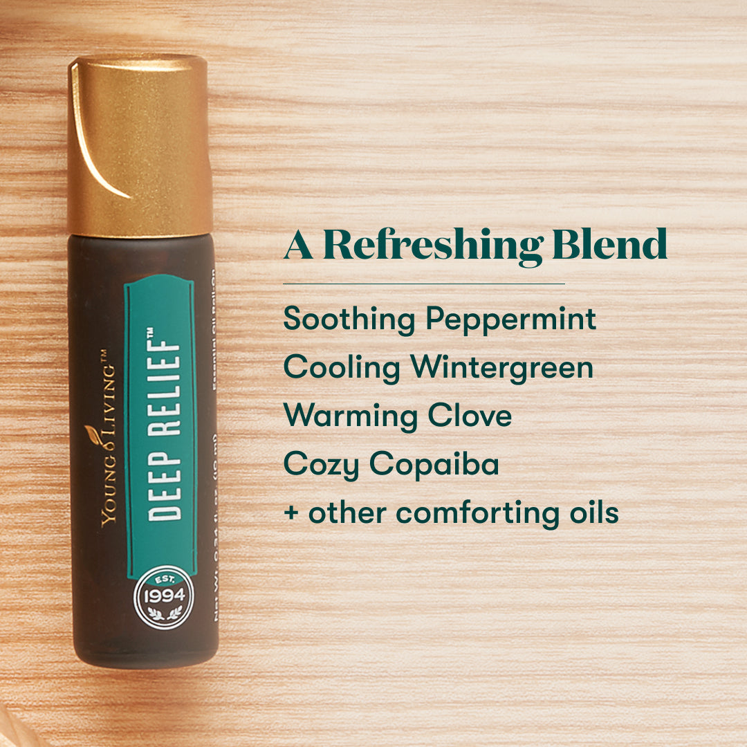 Young Living Deep Relief Essential Oil Blend - 10ml Roll-On