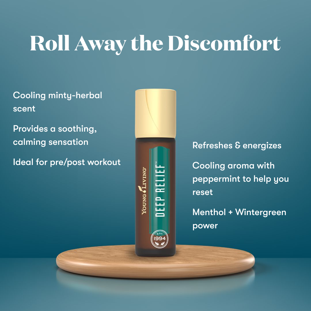 Young Living Deep Relief Essential Oil Blend - 10ml Roll-On