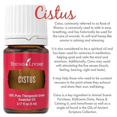 Young Living Cistus Essential Oil - 5ml